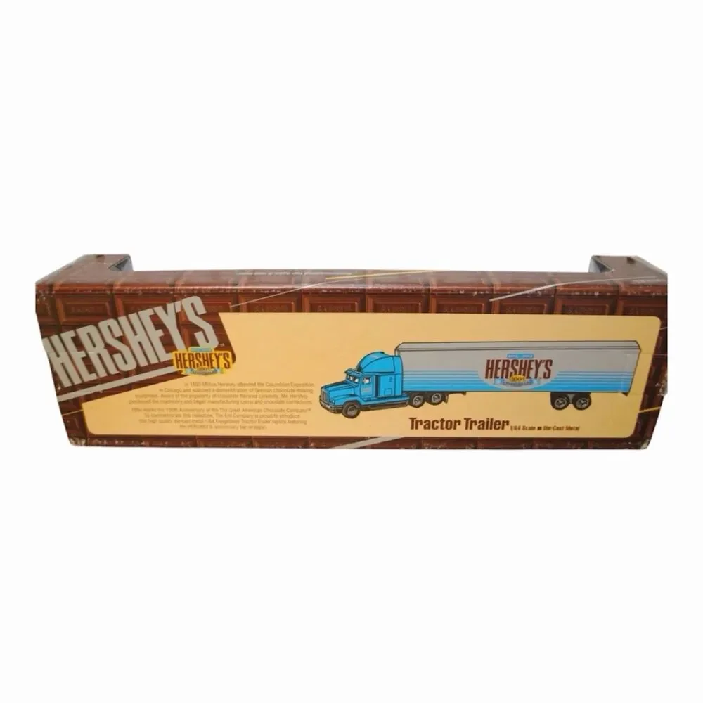 Hershey's 100th Anniversary Freightliner Semi Ertl 1/64th Scale Trailer in Box